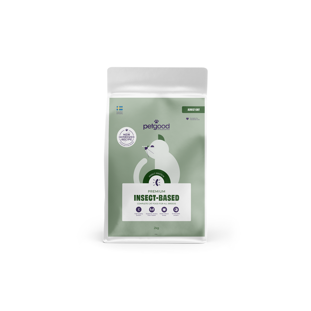 Insect-based adult cat food - 5kg