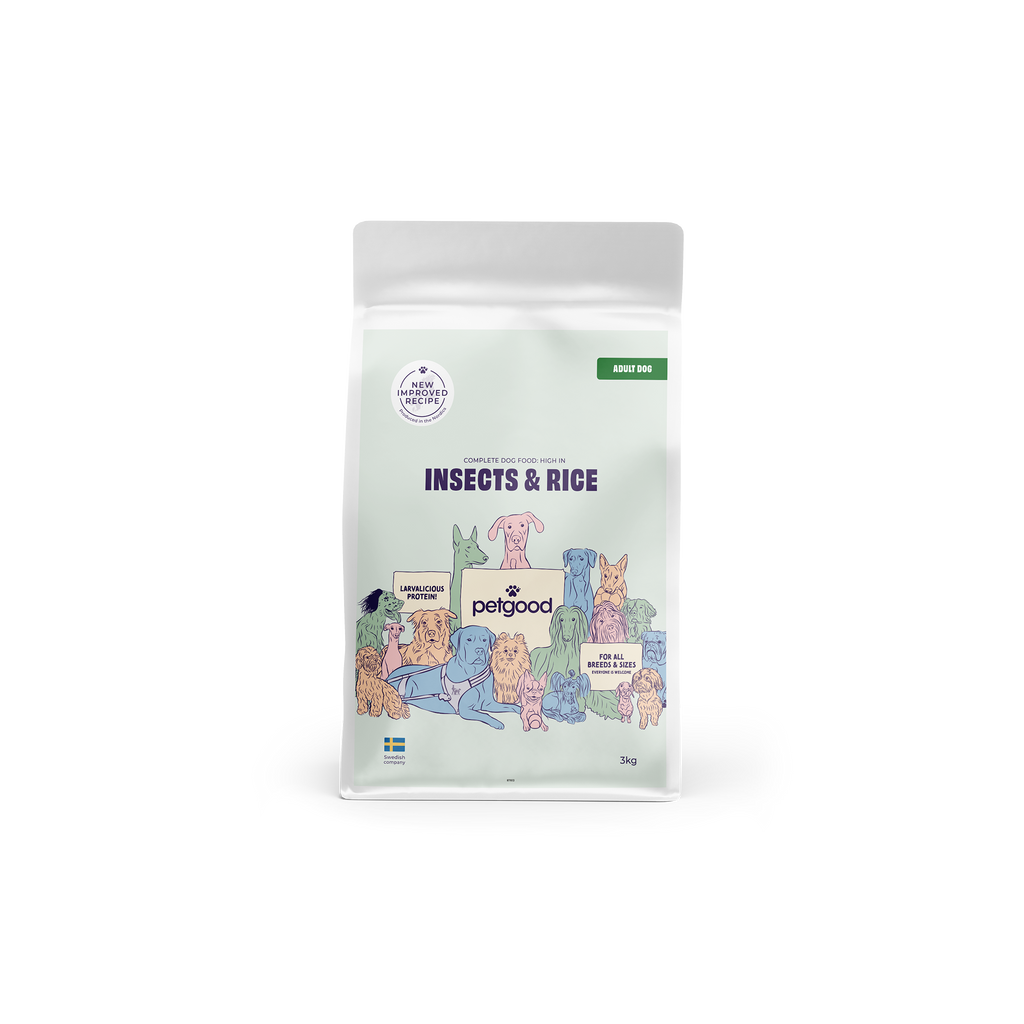 Insects & Rice Adult Dog Food (3 kg)