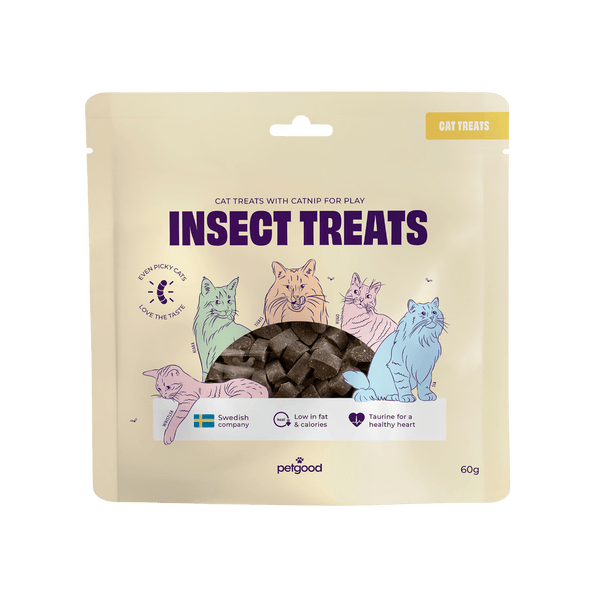 Insect-based cat treats - 60g